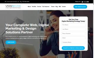 vnwMedia LLC - Website Design | SEO | Digital Marketing Company in New Jersey website