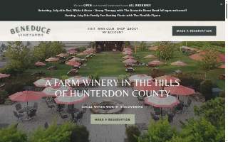 Beneduce Vineyards website
