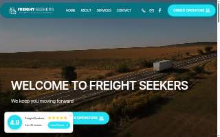 Freight Seekers website