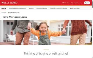 Wells Fargo Home Mortgage of North Plainfield website