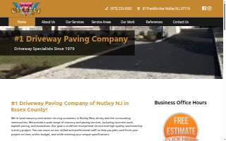 Cifelli & Son Paving & Masonry website