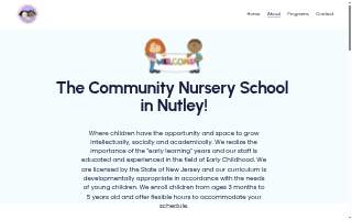 Community Nursery School In Nutley Inc. website