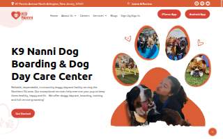 K9 Nanni Dog Boarding & Dog Day Care Center of Nutley website