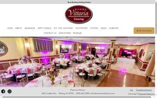 Mamma Vittoria Catering website