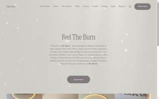 The Burn Nutley website