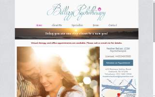 Bellizzi Psychotherapy website