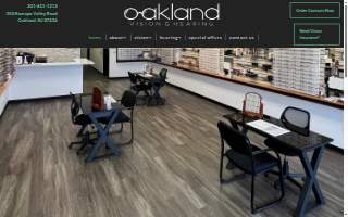 Oakland Vision and Hearing Center website
