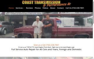 Coast Transmission and Performance of Ocean website