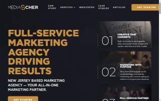 MediaScher - Marketing Agency of Ocean website