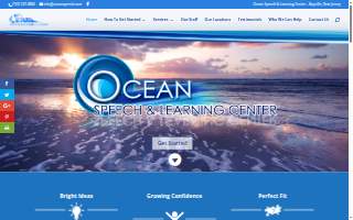 Ocean Speech and Learning Center, LLC website