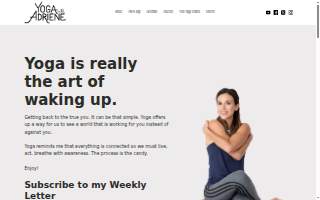 Yoga With John website