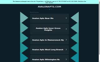Avalon Old Bridge website