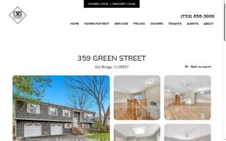 CMS Property Management of Old Bridge website