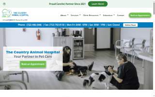 Country Animal Hospital website