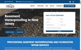First Choice Waterproofing website