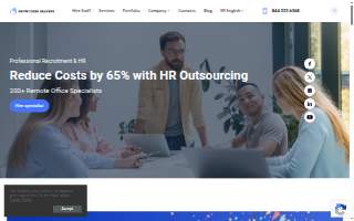 Front Desk Helpers Co website