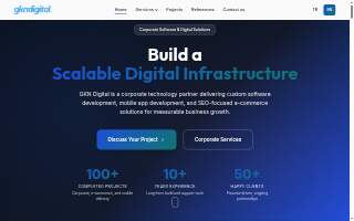 GKN Digital Marketing Solutions website