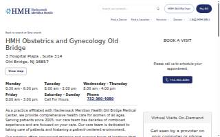 HMH - Obstetrics and Gynecology website