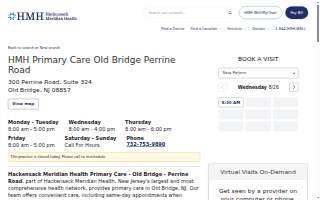 HMH - Primary Care - Old Bridge - Perrine Road website