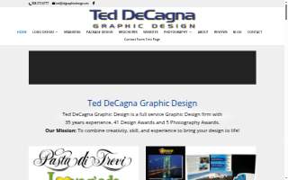 Ted DeCagna Graphic Design of Metuchen website