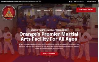 AJW Martial Arts Academy & Fitness Center of Orange website