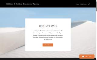Hadley Insurance website