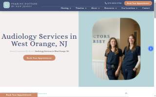 Hearing Doctors of New Jersey website