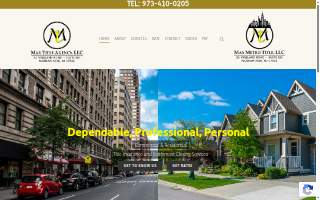 Max Title Agency of Orange website