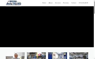 P & N Auto Works website
