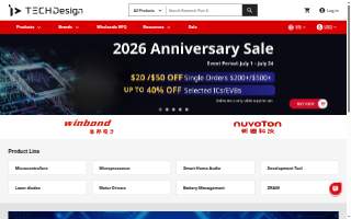 Techdesign of Orange website