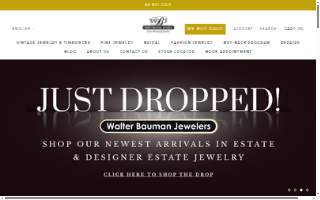 Walter Bauman Jewelers of Orange website