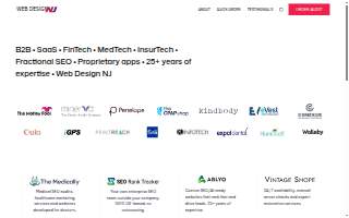 Web Design & SEO Service NJ website