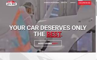 Wilman's Best Auto Body website