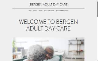 Bergen Adult Day Care website