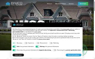 Dimick Fence website