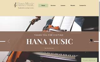 Hana Music website