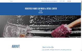 Ridgefield Hand Car Wash & Detail Center of Palisades Park website