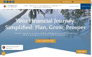 D'Angelis Wealth Management website