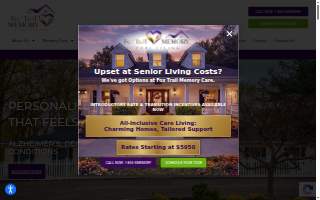 Fox Trail Memory Care Living at Paramus website