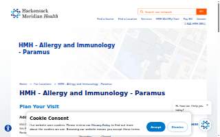 HMH - Allergy and Immunology - Paramus website
