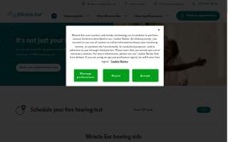Miracle-Ear Hearing Aid Center of Paramus website
