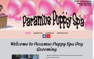 Paramus Puppy Spa of Elmwood Park website