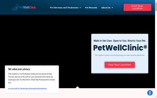PetWellClinic - Paramus website
