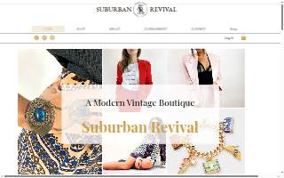 Suburban Revival website