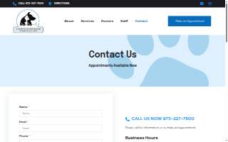 Companion Animal Hospital & Avian/Exotic Clinic website