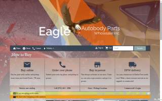 Eagle Auto Body of Parsippany website