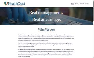 Health Crest Homecare website