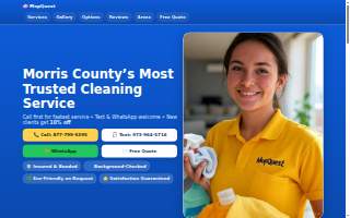 Mop Quest Cleaning Services website