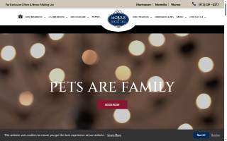 Morris Animal Inn at Montville website