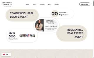 Alexis Guilliani - Commercial Real Estate Agent website